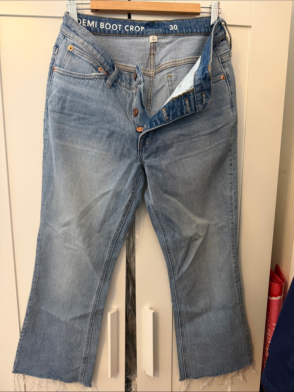 J. Crew Light Blue Demi Boot Crop Women’s Jeans